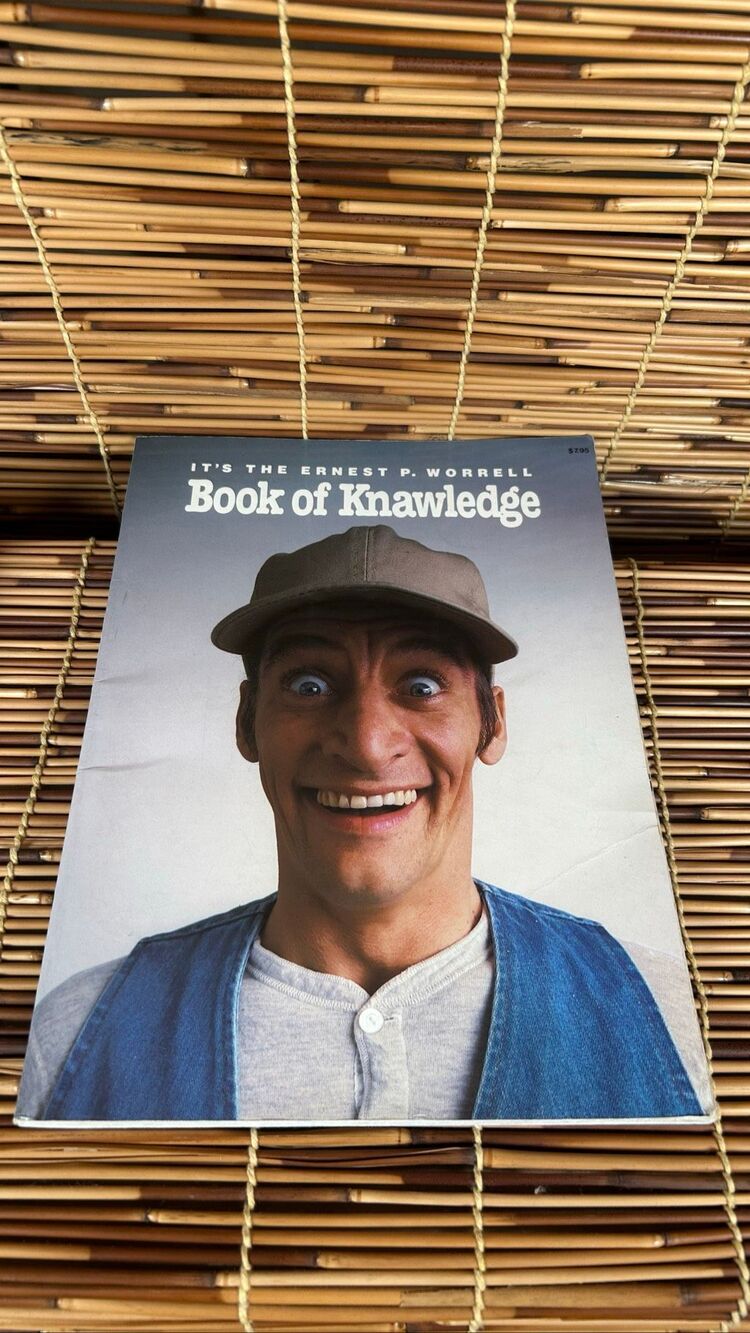 It’s The Ernest P Worrell Book Of Knawledge Paperback 1986 Second Edition